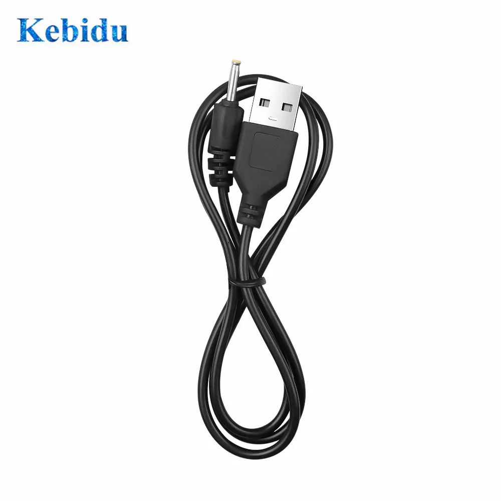 KEBID 2,5 мм DC2.0 USB кабель для зарядного устройства маленький штыревой USB кабель для зарядного устройства usb-кабель для планшета/динамика/Bluetooth 5 в 2 а 0,5 м
