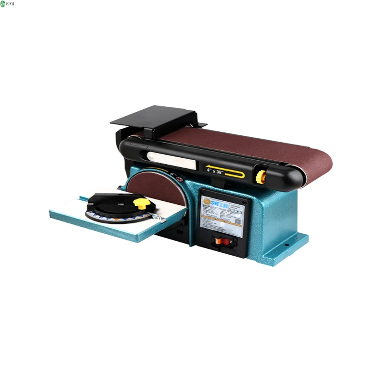 

220v Полировочная шлифовальная машина для обработки деревянных Инструменты Электрические ремень дробления шлифовальный станок ленточная шлифовальная машина Орбитальная полировщик