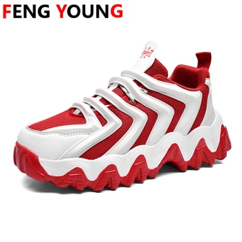 

Sneakers Women Fashion Fretwork High Quality Lover Shoes Chunky Sneakers Autumn Women Sneakers Plus Size Tenis Feminino