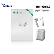 i11 TWS Bluetooth 5 0 Wireless Bluetooth Earphone Earpieces Mini Earbuds HS Ear for IPhone Samsung Xiaomi Huawei Phone PK i7 i9