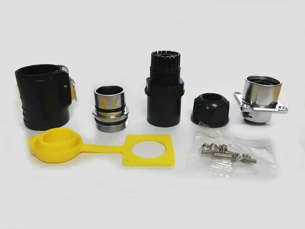M24 Waterproof Circular Industry PBT Plastic RJ45 Ethernet Connector Panel Mount Plug and Socket Male Female Aviation Connector