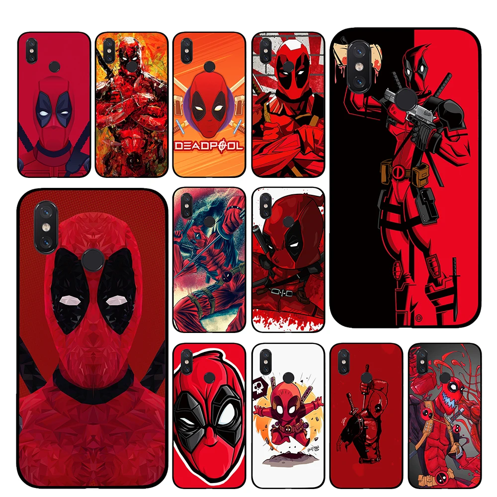 

Deadpool For Xiaomi Redmi GO 4 5 6 7 Pro 4A 4X 5A 5Plus 6A cases cover