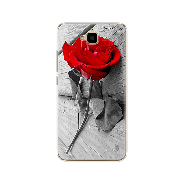 for Huawei Honor 4C Pro Case Honor 4C Pro Cover Soft Silicone Back Case for Huawei Y6 Pro 2015 Case TIT-L01 TIT-TL00 Phone