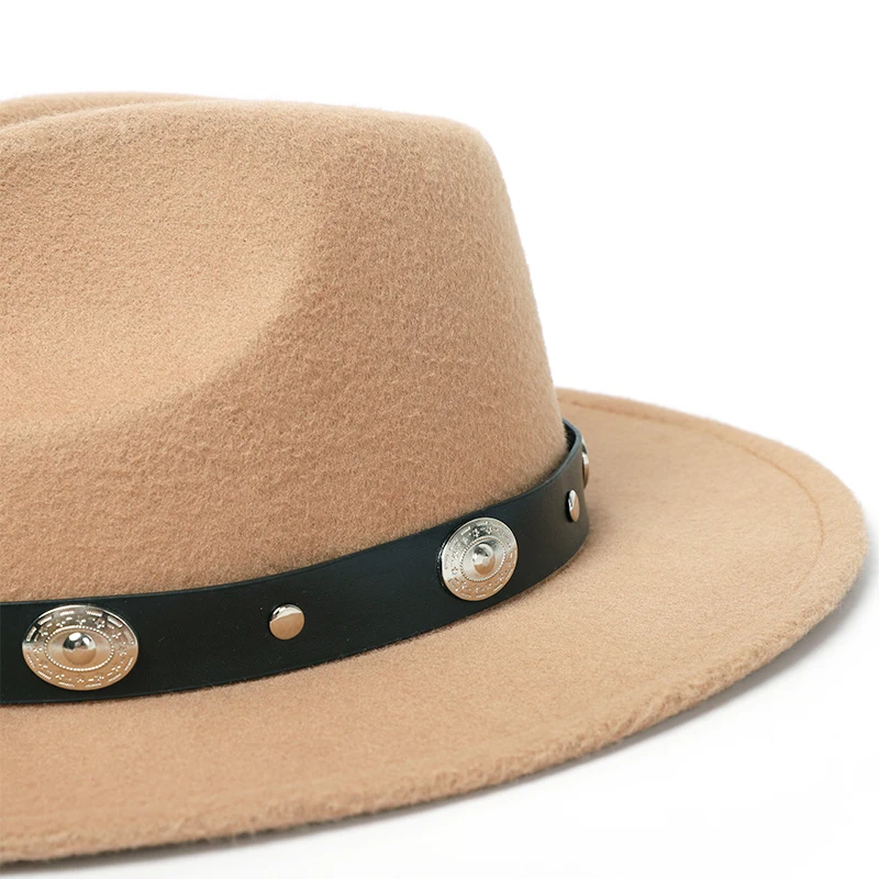 Фетровая шляпа, зимняя модная шапка с имитацией шерсти, осенняя Классическая Кепка, фетровые шляпы для женщин, верхняя шапка