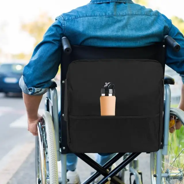 Eosnow Sac pour fauteuil roulant imperméable grande capacité tissu