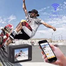 4K экшн-камера wifi 2," экран Full HD мини шлем Водонепроницаемый Спорт DV камера Дистанционное управление