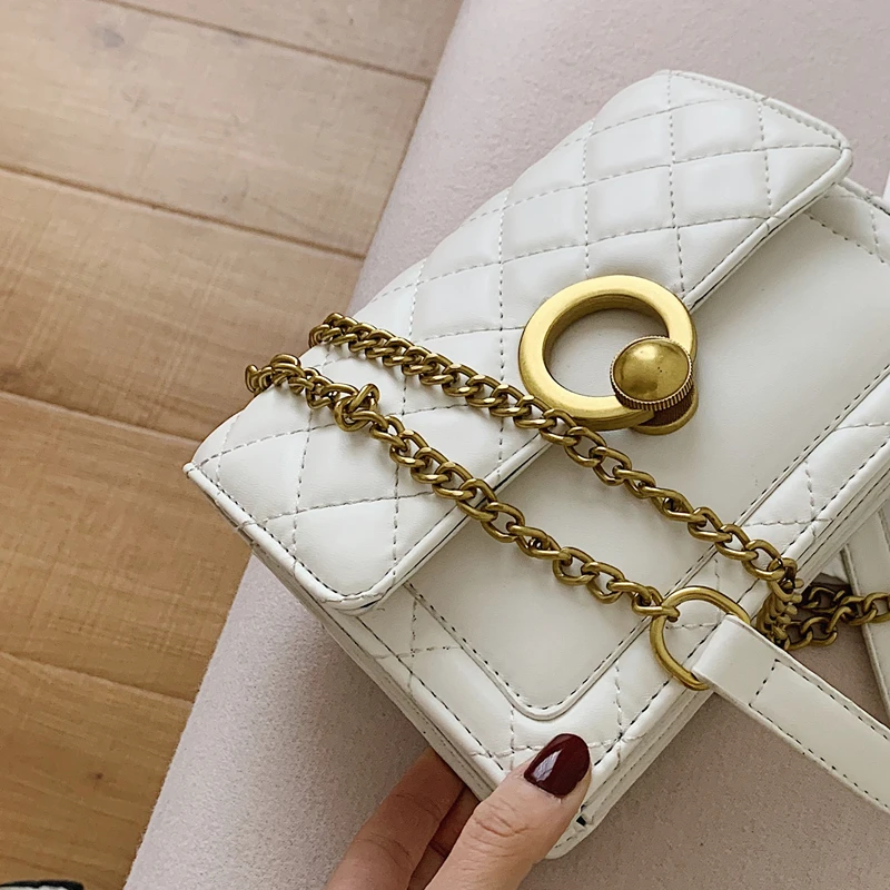 

Fashion Brand Women Bag soft PU Leather Messenger Bag Designer Chain Shoulder Crossbody Bag Handbag Bolso Mujer channel gg bag