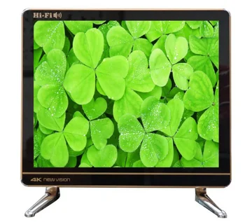 Günstige 15 ''17'' 18,5 ''21,5'' 23,6 ''zoll DC 12V Solar Energy Powered TV PAL NTSC SECAM DVB-T2 S2 LED TV Fernseher