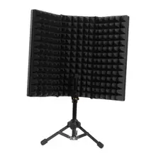 Микрофон изоляционный щит складной трехкратный микрофон звукопоглощающий отражатель