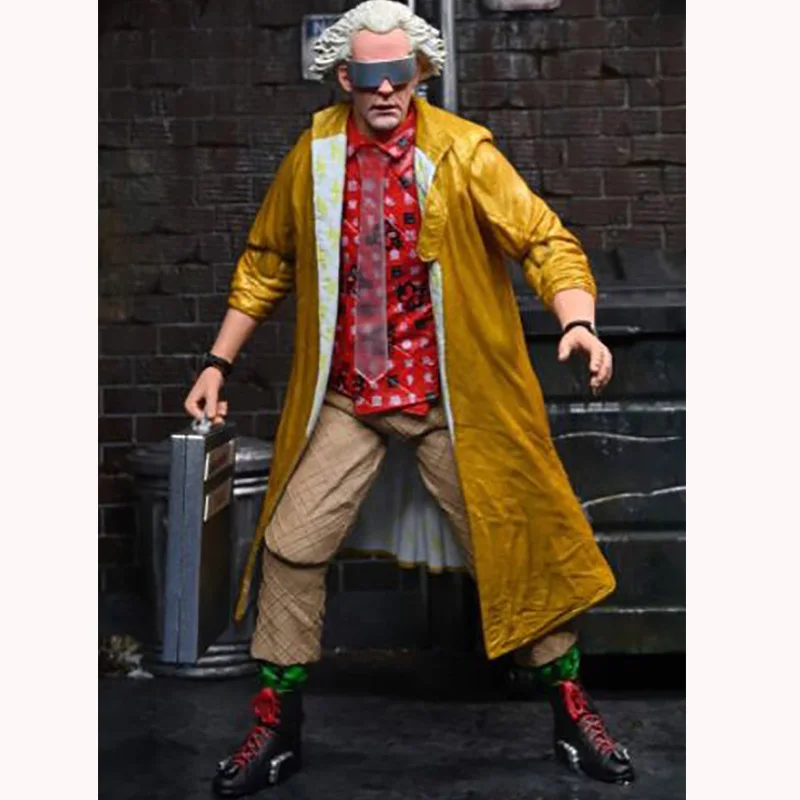 Marty McFly Figure Dr DOC Brown Neca Back To The Future Space Marty Sports Almanac Ultimate The 35th Anniversary Figure