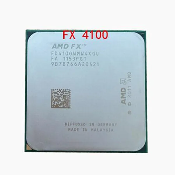 Процессор AMD FX 4100 AM3 + 3 6 ГГц серия бесплатная доставка|amd fx am3|fx 4100amd |