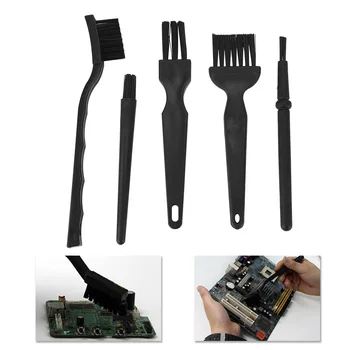 

5pcs Dusting Brush Set Anti-Static Dusting Brushes Cleaning Kit Portable Dusting Brush For Computer Keyboard Small Space