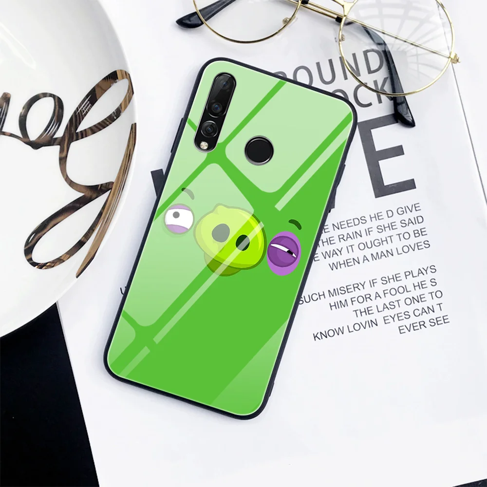 Мультяшный чехол для Huawei P30 P20 P40 Lite Pro Mate 30 20 P Smart Plus 2019 Honor 10 9X Nova 5 стеклянный