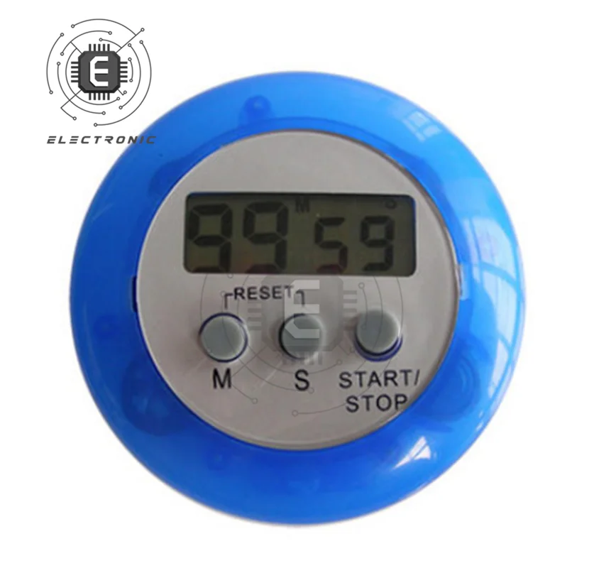 LCD Digital Display Kitchen Magnetic  Cooking Timer Countdown Alarm Clock Sound Mechanical Cooking Timer Alarm Counter 3