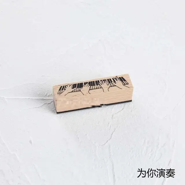 Винтажная планета Луна месяц календарь планировщик штамп DIY деревянный резиновый штамп для скрапбукинга Канцтовары Скрапбукинг Стандартный штамп - Цвет: Серый