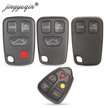 Keyforkess 10pcs telecomando Fob Car Key Shell Case sostituzione Auto Key Cover 2/3/4/5 pulsanti per VOLVO S70 V70 C70 S40 V40 1998-2005