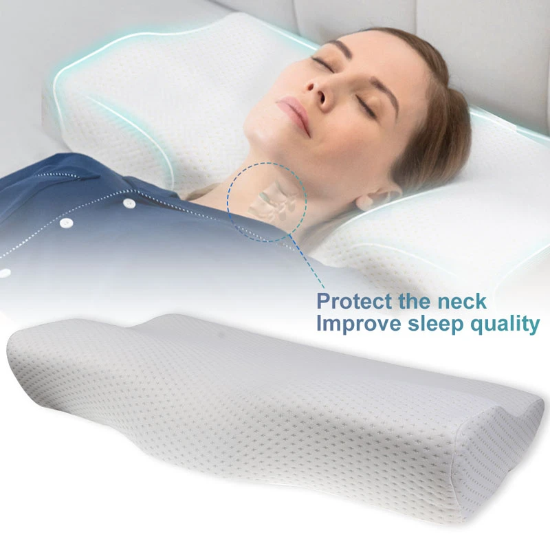 Slow Rebound Memory Foam Antisnoring Sleeping Pillows Pillow Orthopedic