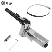 Linear 7100 10mm Pneumatic Tools Air Belt Sander Drawing Machine Polishing Grinding Die-casting Tools with Sanding Belts