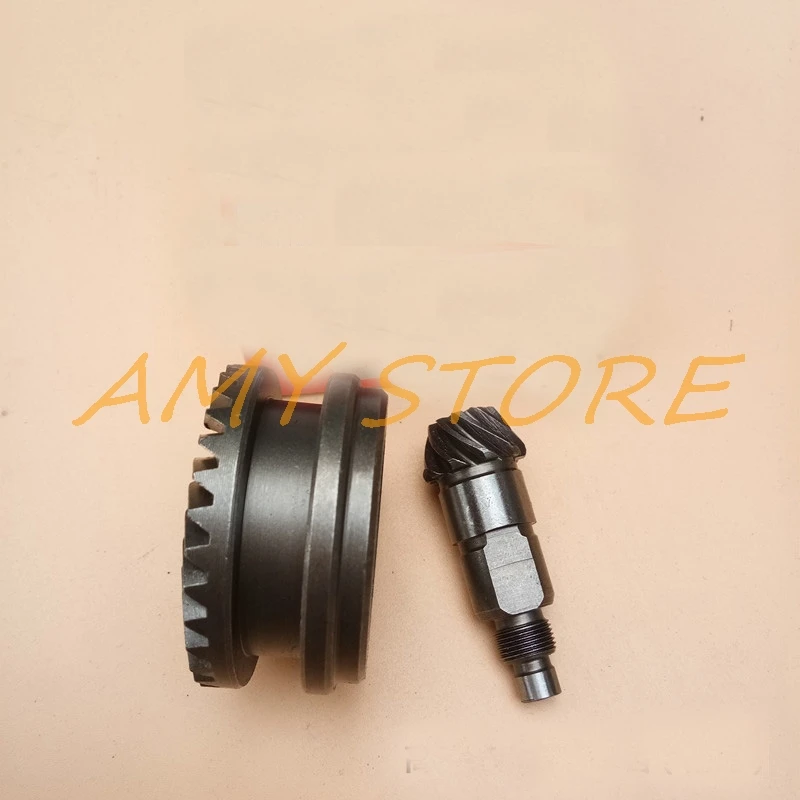 Impact Drill Repair Part 47.8mm Helical Teeth Spiral Bevel Gear Set for Bosch 26 Electric Drill