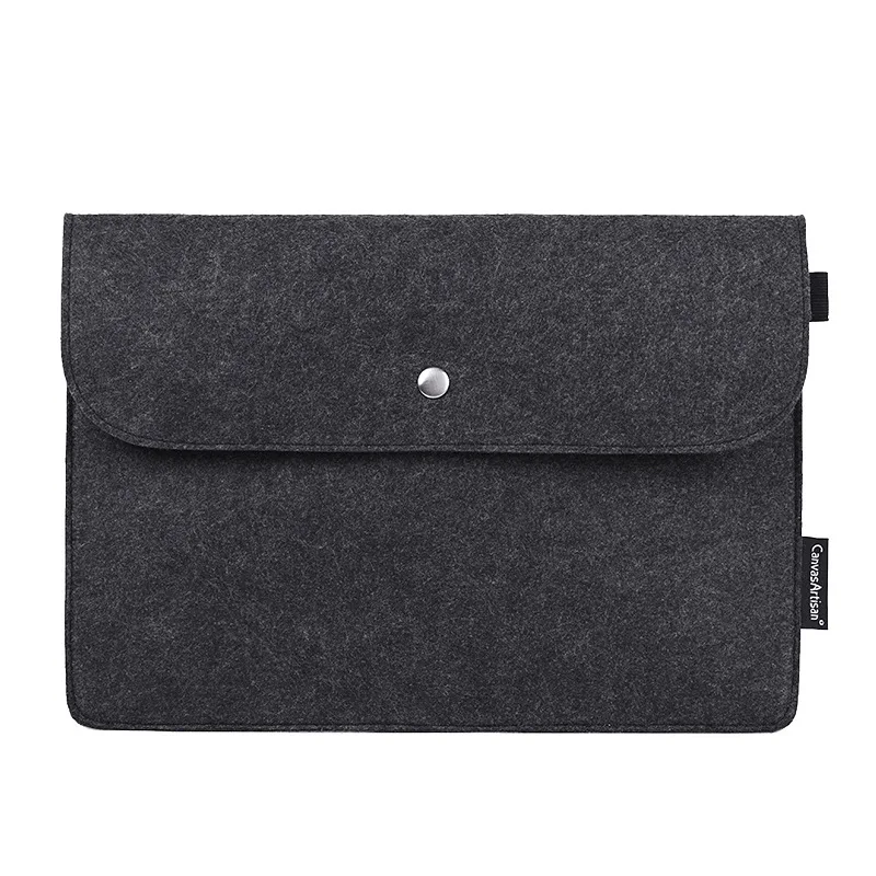 

Soft Wool Felt 13.3 15 touch bar Waterproof pouch sleeve bag for Macbook Air 13 Pro Retina 13.3 14 15inch notebooks laptop case