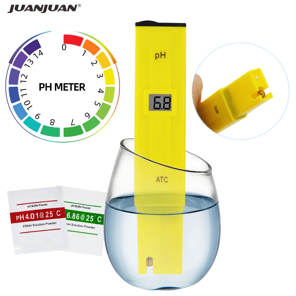 Details about   Hand-Held Digital PH Meter Water Quality Tester 0.0-14.0PH for Swimming Pool USA