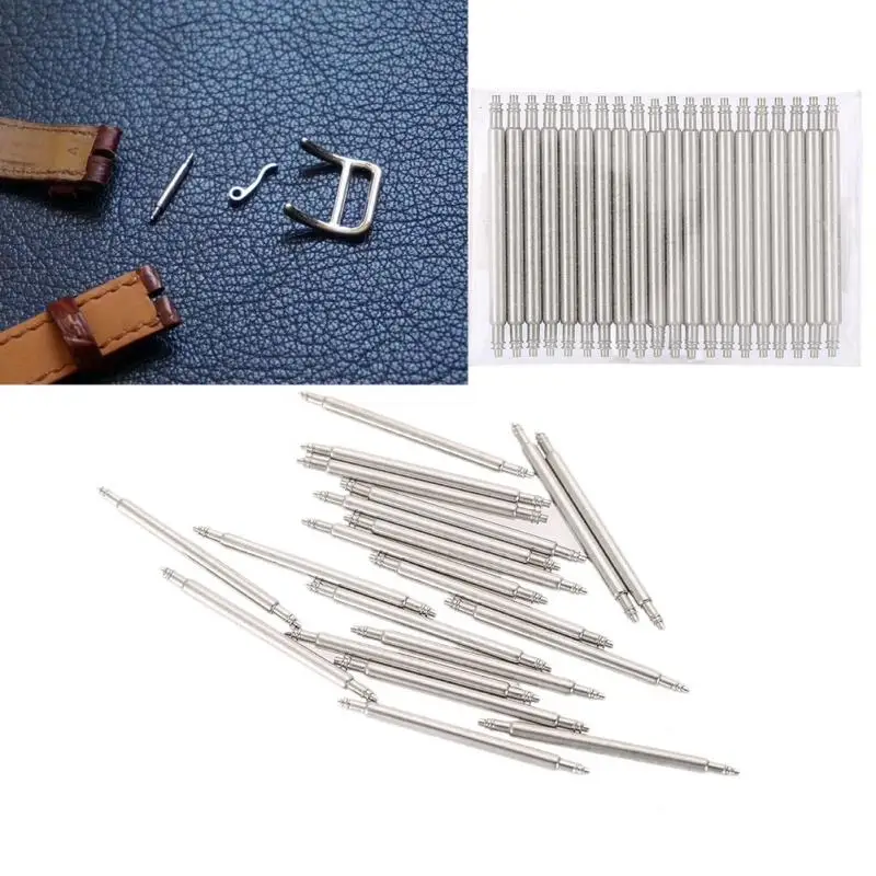 20pcs-1-8mm-Watch-Band-Strap-Spring-Bar-Pins-Stainless-Steel-Repair ...