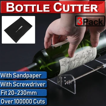 

20-230mm Wine Beer Glass Bottle Cutter Machine Jar Cutting Tool Craft DIY Kit professional for cutting bottles glass bottle D30