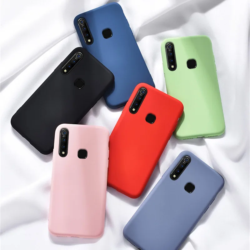 

For Vivo U3 Case Rubber Skin Feel Liquid Silicone Funda Shockproof Soft Case For Vivo U3 Protective Case Cover For Vivo U3