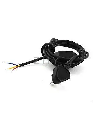 AU Plug AC 125V черная пластиковая крутящаяся рукоятка контрольная лампа диммер, переключатель 2 шт