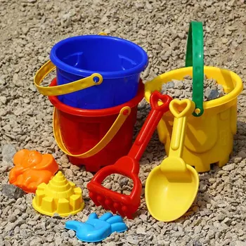 

Summer Beach Sandpit Toy Mould Kids Sand Beach Toys Castle Bucket Spade Shovel Rake For Kids Toys Good Gift To Kids