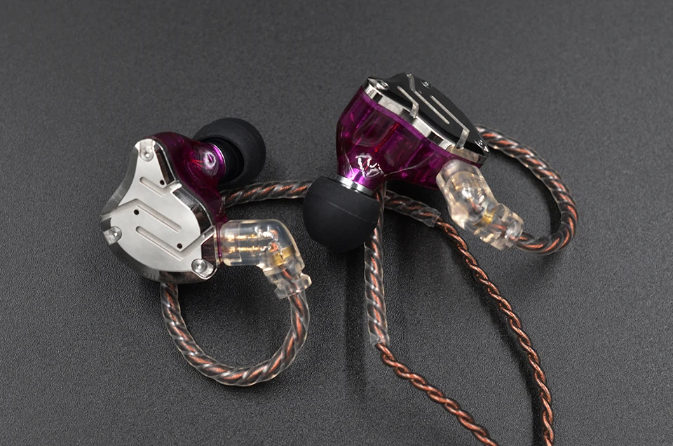 KZ ZS10 Pro Glare BIue In Ear наушники Hybrid 4BA+ 1DD HIFI бас наушники металлические наушники спортивные шумоподавления наушники для контроля звучания