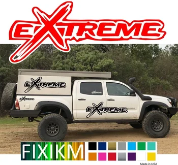

For 1Set/6Pcs Vinyl Stickers eXtreme decal graphics car, truck, boat