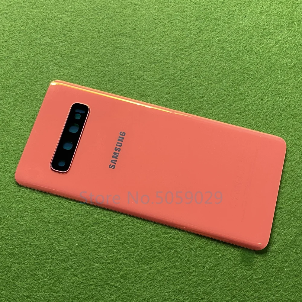 Для Samsung Galaxy S10 Plus + G9750 G9730 S10e G970 задняя крышка батарейного отсека камера
