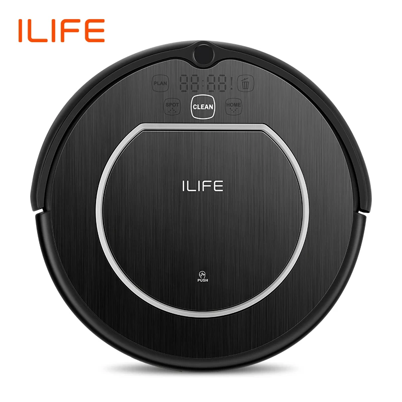

ILIFE V55Pro Robot Vacuum Cleaner Sweep Wet Mopping Virtual Wall Planned Cleaning Powerful Suction for pet hair disinfection