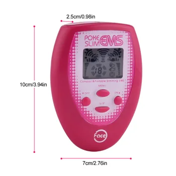 

V Face Sticker Tens Electric Massager Thin Slimming Facial Massage Muscle Stimulator+ 2pcs Electrode Face Masks +2 Cheek Sticker