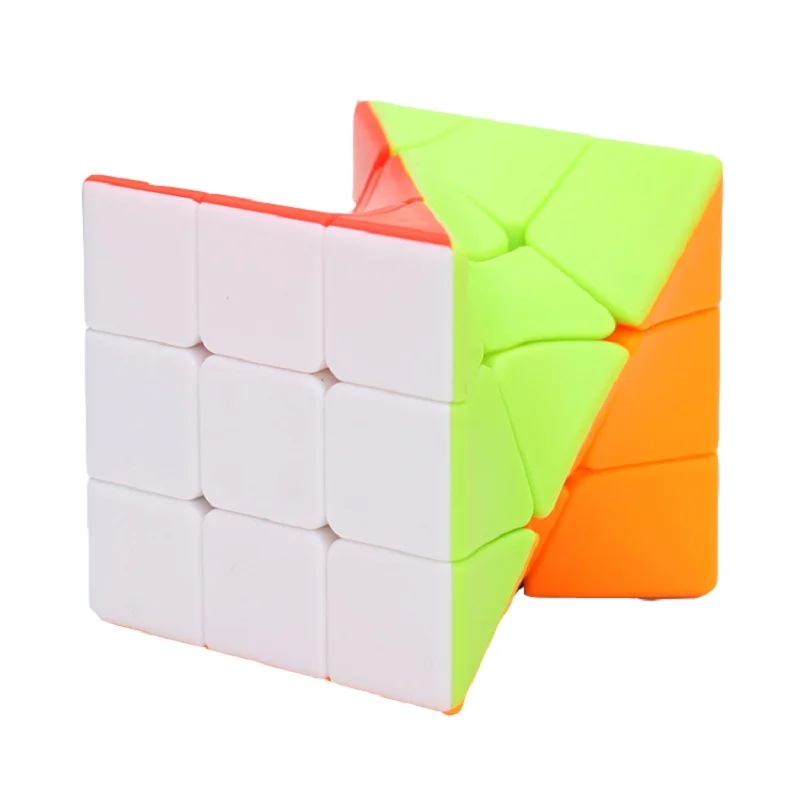 Z CUBE 3x3x3 извилистые Magic Cube Профессиональный Скорость s 3x3 головоломки 3 Cubo Magico пазл