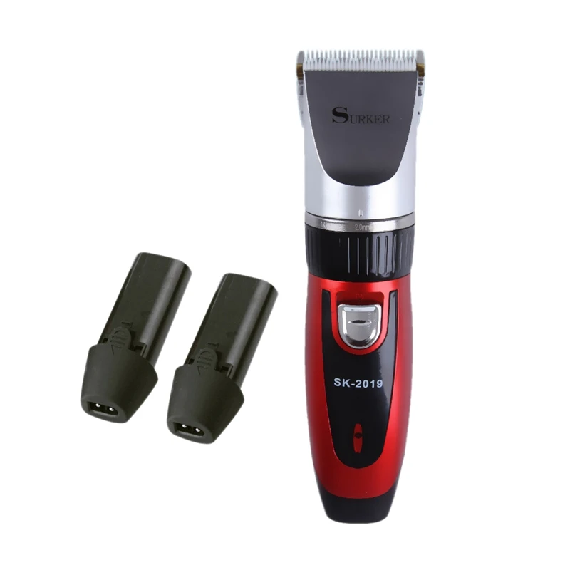 Surker Sk- Electric Hair Clipper Hair Clipper Low Noise For Children Hair Clipper With Spare Battery Lasting Hair Trimmer Eu
