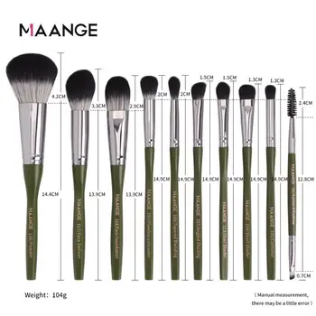 

10PCS/set Makeup Brush Tool Sets Loose Powder Brush Cosmetic Powder Eye Shadow Foundation Blush Blending Beauty Make Up Brush