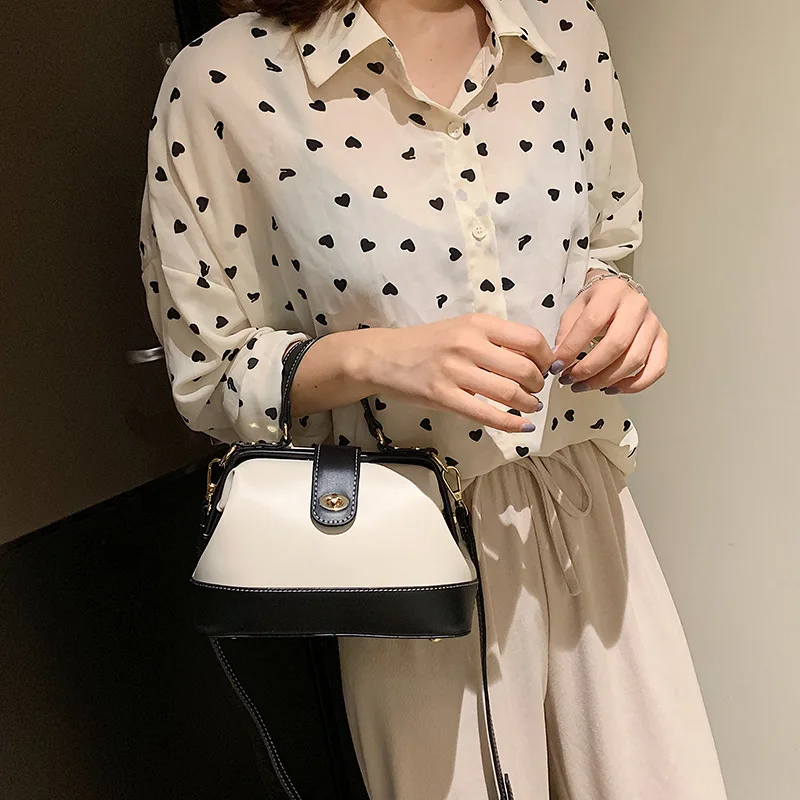 

New Summer 2009 Colour-matched Handbags Korean Fashion Single Shoulder Slant Bag Trend