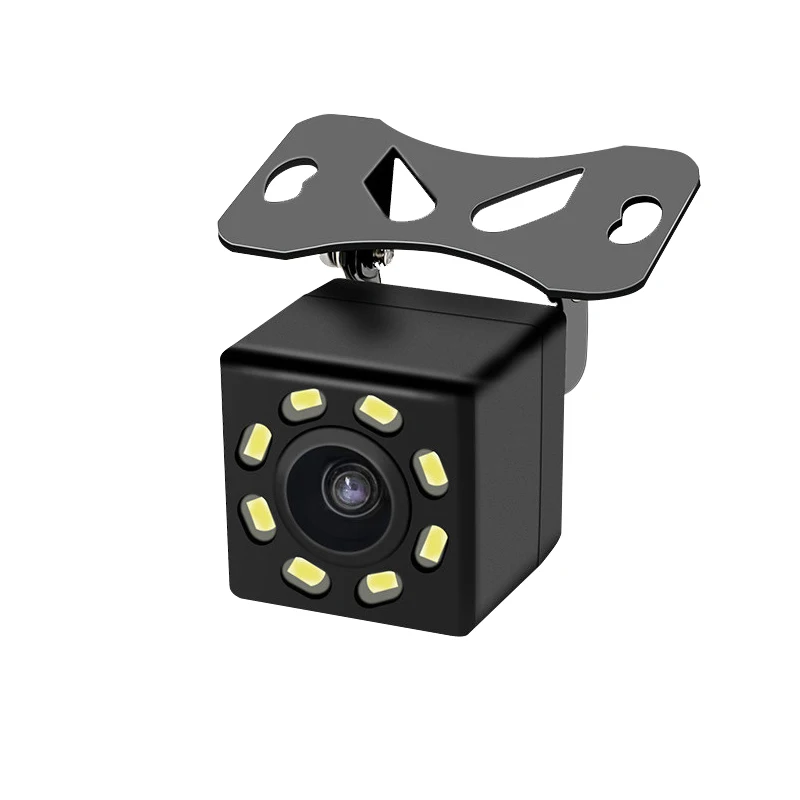 Автомобильная камера заднего вида Универсальная 8LED резервная парковочная водонепроницаемая и противоударная HD инфракрасная камера ночного видения для автомобильного мультимедийного плеера