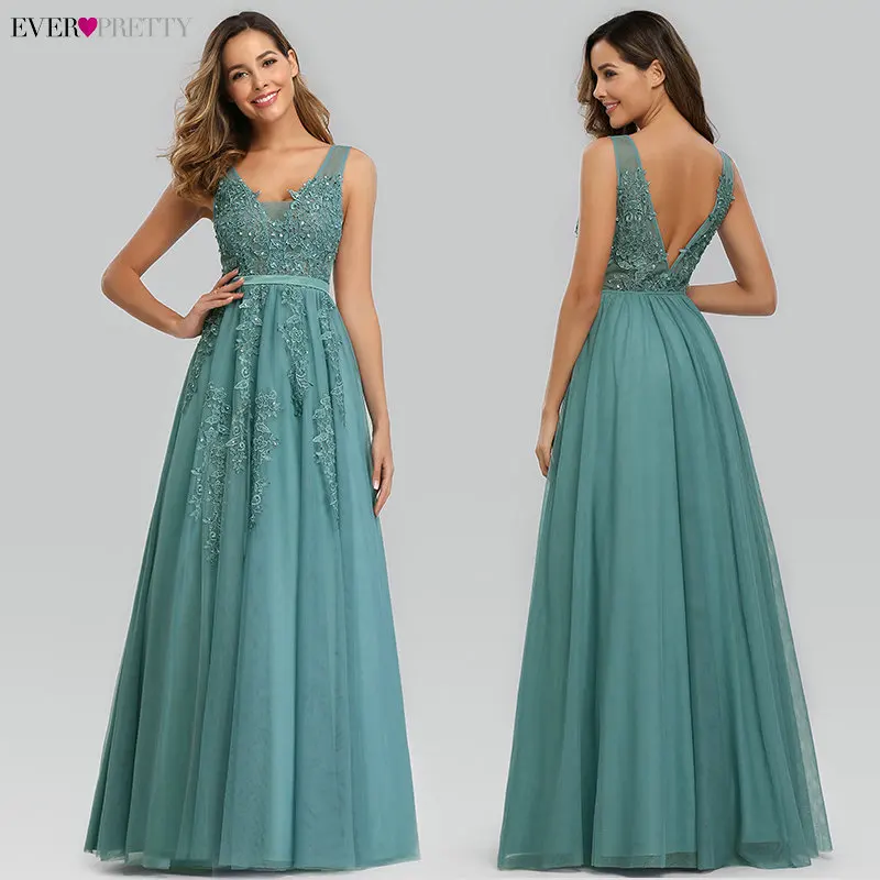 Kaufen Robe De Soiree Immer Hübsche Spitze Perlen Sexy Lange Abendkleider Plus Größe Braut Bankett Elegante Boden länge Partei prom Kleid