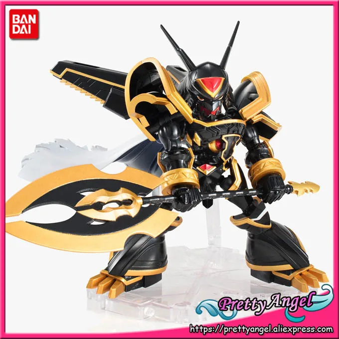 PrettyAngel-Подлинная Bandai Tamashii нация Стиль nxedge [DIGIMON блок] Приключения Дигимонов три. Игрушечная фигурка альфамона - Цвет: Alphamon