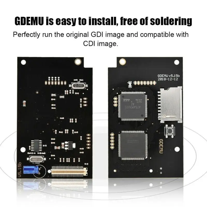 

Optical Drive Simulation Upgrade Board for DC Game Machine Built-In Free Disk Replacement for Full New Gdemu Game 5.15B 95AF