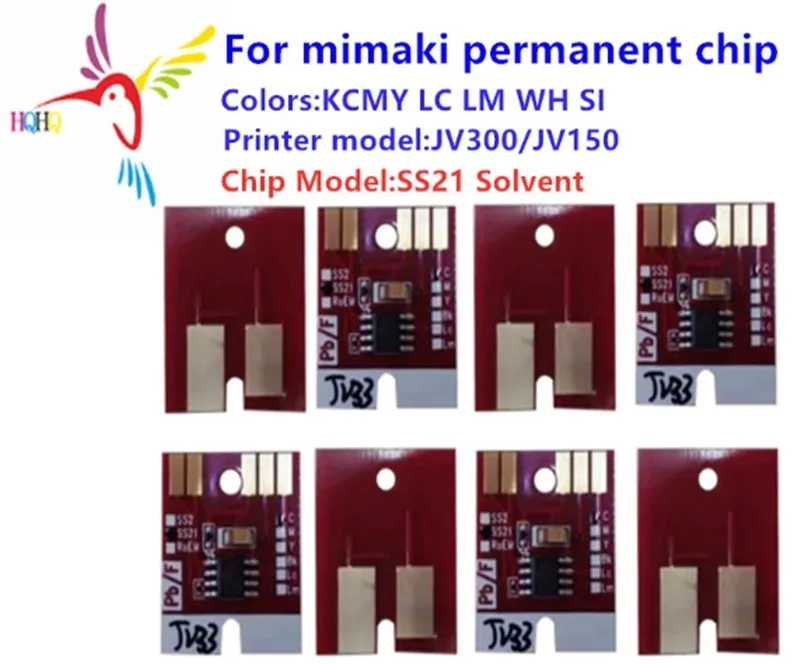 SS21 растворитель Постоянный чип для Mimaki JV300/JV150 принтер Постоянный чип SS21 растворитель совместимый для Mimaki JV300 JV150 принтер