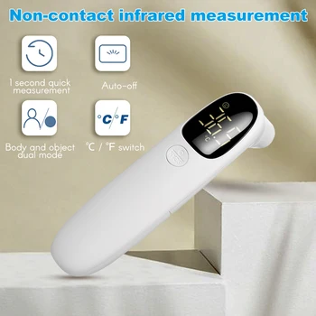 

Portable Infrared Thermometre Digital Laser IR Temperature Meter Non-contact Thermometro Gun LCD Display with Fever Alarm