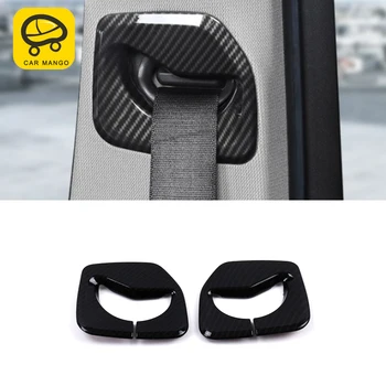 

CARMANGO For BMW 1 Series F20 F21 2012-2019 Auto Car-styling Seat Safety Belt Panel Frame Trim Sticker Cover Interior Accessory