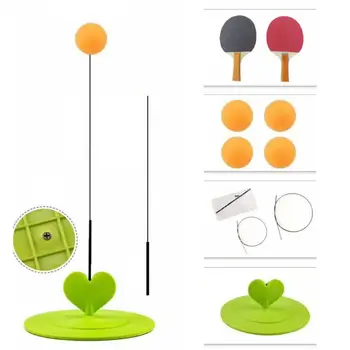 

Portable Kids Table Tennis Training Set Ping Pong Paddle Shaft Practice Racket 094F