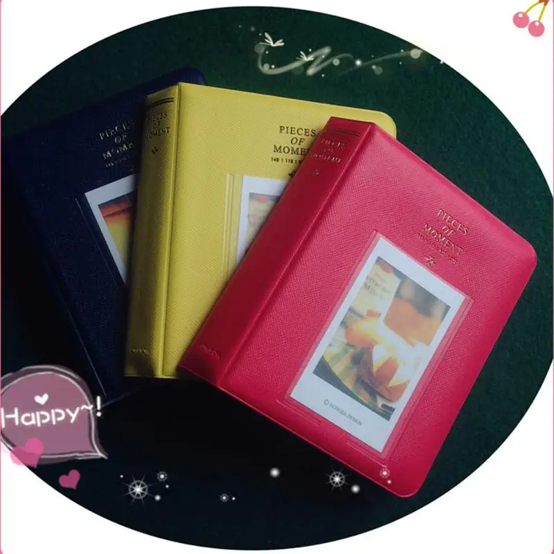 64 кармана мини пленка Instax Polaroid Фото чехол Модный Дом Семья Друзья сохранение памяти сувенир Рождественский подарок из пвх альбом