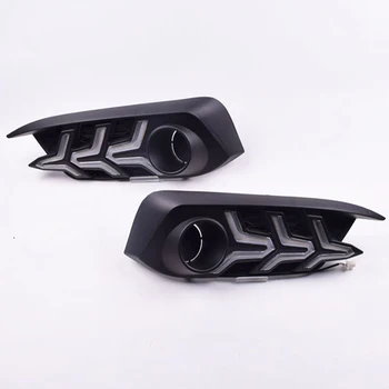

1Pair For Honda Civic 10th 2016 2017 2018 LED Daytime Running Light DRL Drive fog Lamp rear bumper brake tail light