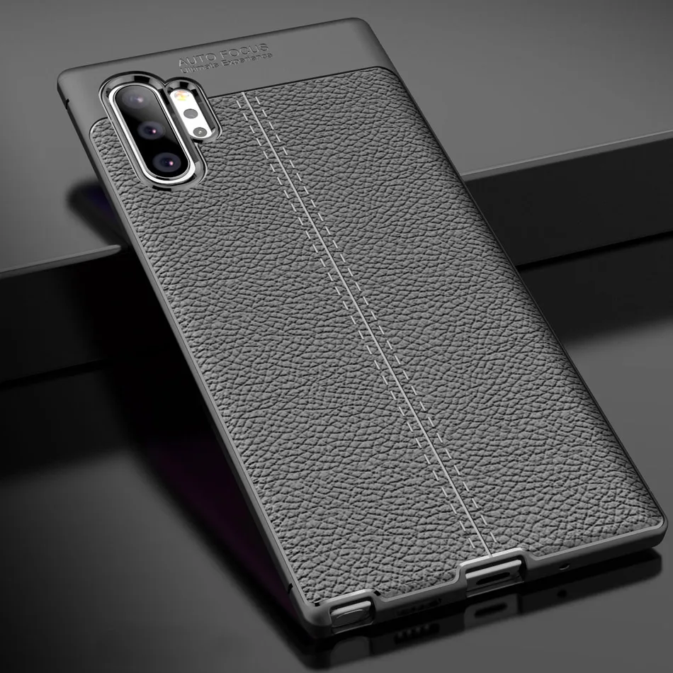 

Note 10 Case for Samsung Galaxy Note 10 Pro Litchi Pattern leather Soft Case for Samsung Note 10 Cover for Galaxy Note 10 Capa